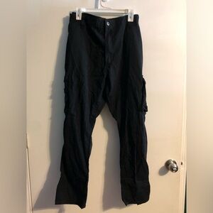 Black Cargo Pants